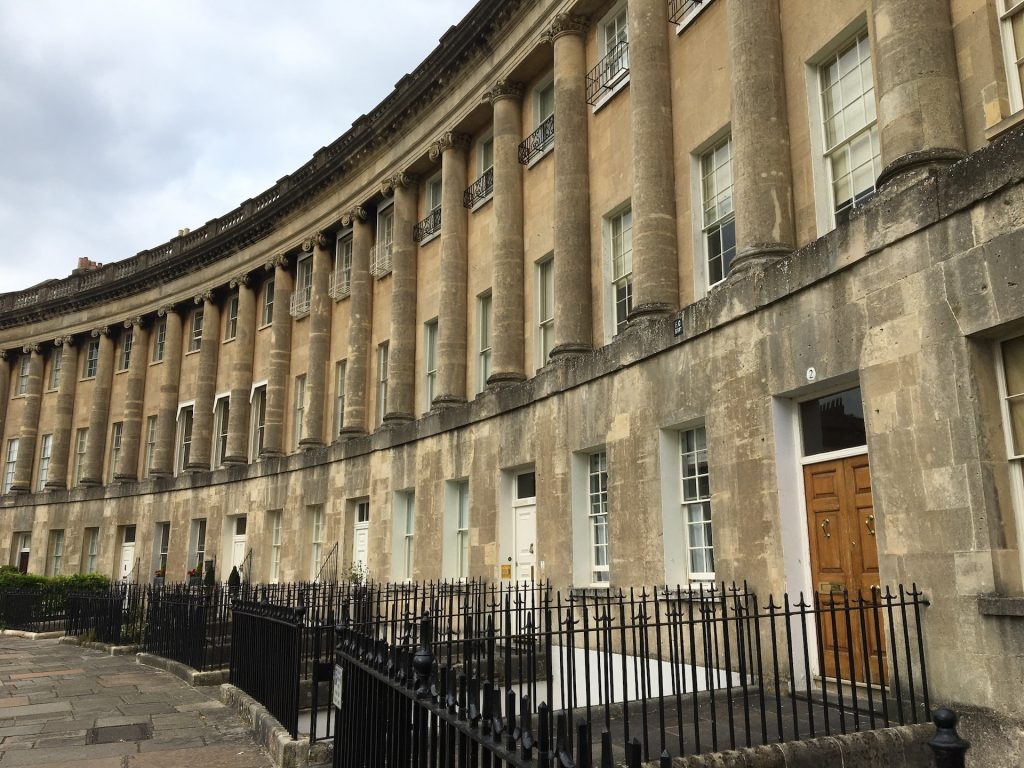 Royal Crescent in Bath